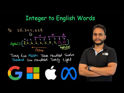 Integer to English Words | Leetcode 273