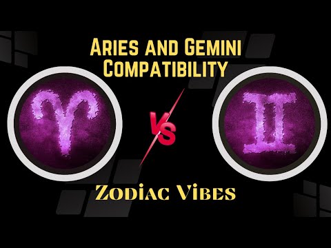 ARIES and GEMINI Compatibility EXPOSED! Is Gemini COMPATIBLE with Aries  ♈♊