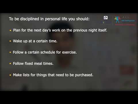 Summary for Importance of Discipline