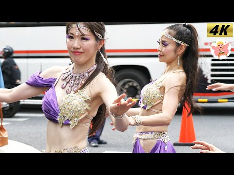 【4K】Izumi Oriental Dance Studio　野毛フェス 2024 #4 Belly Dance in Japan　2024