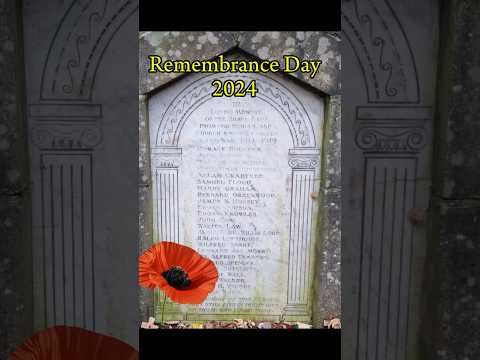 A Forgotten World War Memorial in the Ruins of a Church. Mount Zion. Todmorden