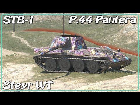 STB-1 • Steyr WT • P.44 Pantera • WoT Blitz *SR