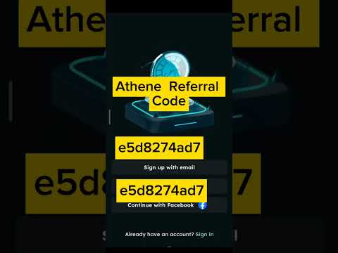 ATHENE NETWORK MINING REFERRAL CODE।। ATHENE NETWORK REFERRAL CODE।।ATHENE MINING APP REFERRAL CODE