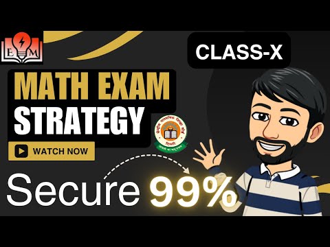 Watch Before Math Paper Class 10 | Strategy For Class 10 | CBSE Class 10 | Era of Mathantics