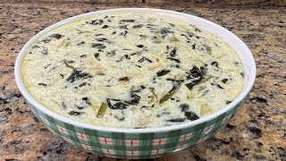 DIP de ALCACHOFA y ESPINACA   SPINACH and ARTICHOKE Dip