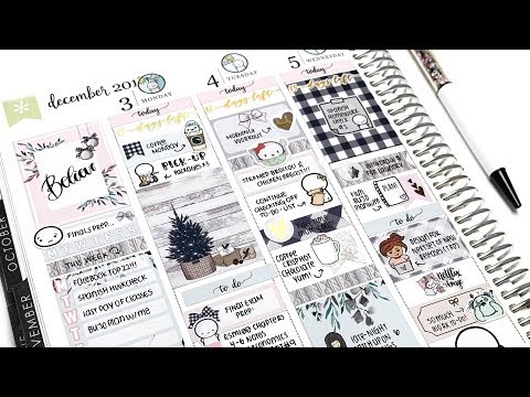 plan with me: cozy days (ft. twolilbees in my erin condren)