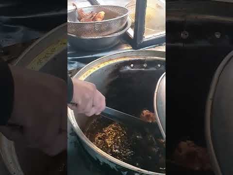 Duck fried street food Sensok #short #shorts #viralvideo