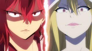 Suzaku vs Selene | Suzaku vs Natsu and Erza - Fairy Tail 100 Years Quest Episode 23