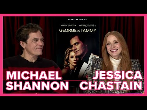 Jessica Chastain & Michael Shannon discuss "George & Tammy"