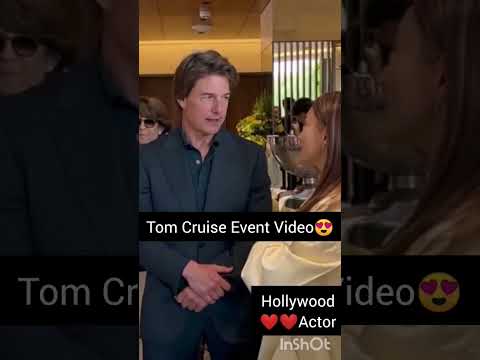 Handsome Tom Cruise at Event #video #american #star #hollywood #short