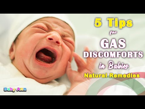 5 Natural Remedies to Relieve Gas in Babies || 5 Tips for Baby Gas Remedy | Gas Discomfort in Babies