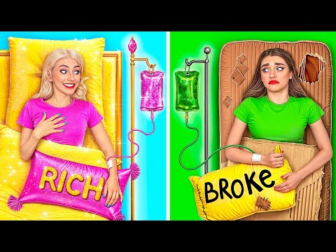 Rich Girl vs Poor Girl in Hospital by Multi DO Challenge