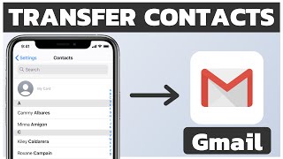 How to Export iPhone Contacts to Gmail | Backup iPhone Contacts to Gmail