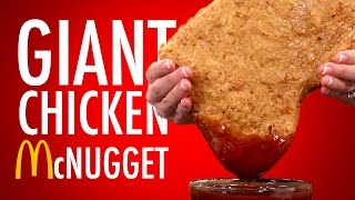 GIANT CHICKEN McNUGGET