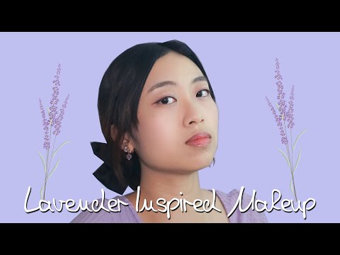 笑笑花系妝容 第3彈 💜  仙氣十足的薰衣草妝容 Lavender Makeup