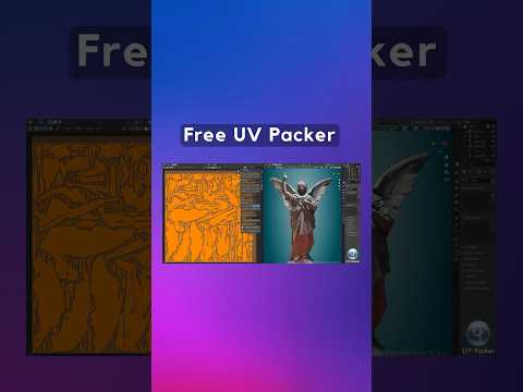 The Best UV Packer #3d #uv #cgi