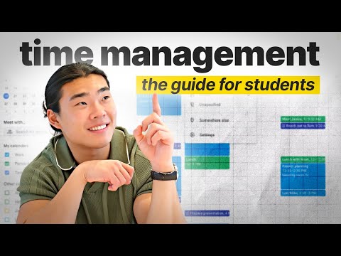 The BEST SYSTEM To Manage Your Time as A STUDENT!