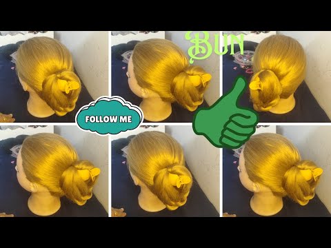 Big Bomb Clucher Bun Hair Hairstyle||🥰👌🙏, #viral#youtube #viralvideo #1000subscriber #video