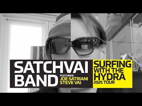 SATCHVAI BAND - "Surfing With The Hydra" 2025 Tour