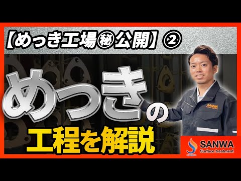 【メッキ工程を特別公開】全自動大型ラインを解説！【三和鍍金】