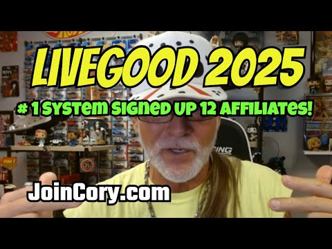 LIVEGOOD 2025: #1 System Signed Up 12 Affiliates In December