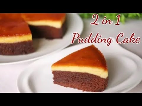 Choco Flan-Cake | 2 in 1 Dessert | Chocolate Cake Pudding | Caramel Pudding Cake Recipe