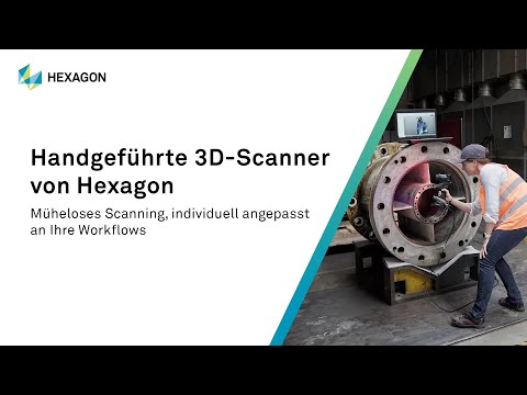 Individuell angepasste Workflows | Nahtloses Scanning mit den handgeführten 3D-Scannern von Hexagon