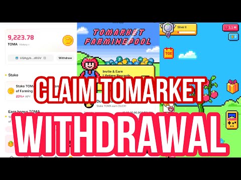 Tomarket Token Claim  !! Tomarket Claim Tokens And Listening