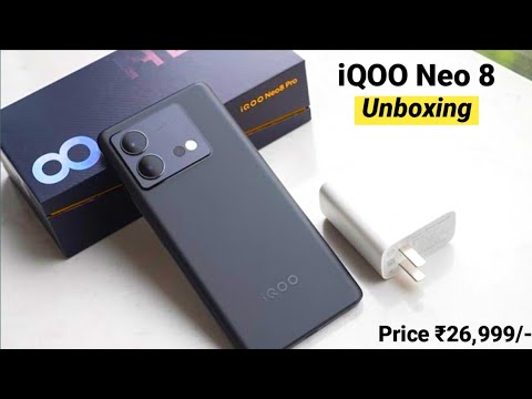 IQOO Neo 8 5G Unboxing & Price in india | iqoo Neo 8 Full Specs, Features & Launch date in india