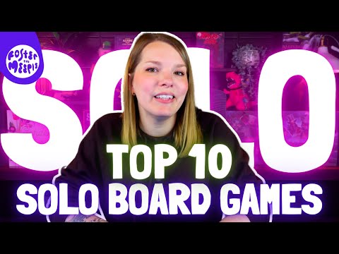 Top 10 Solo Board Games & GIVEAWAY!