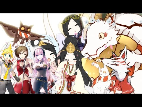 Collab - 【MEIKO・Kagamine Len・Megurine Luka】神のまにまに/At God's Mercy 【VOCALOID4 Cover】