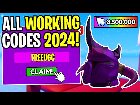 *NEW* ALL WORKING CODES FOR CLICK FOR UGC IN 2024! ROBLOX CLICK FOR UGC CODES