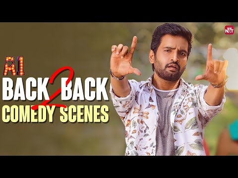 A1 - Back to Back Comedy Scenes | Santhanam | MS Bhaskar | Non-Stop Laughter | Sun NXT