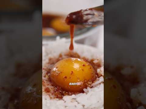 Simple recipes - shoyu cured egg yolk