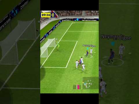 Neymar best header goal 💀 best header goal 🔥 #shorts #efootball #pes #pesmobile