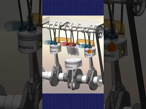 5 Stroke Engine #shorts #science  #engineering