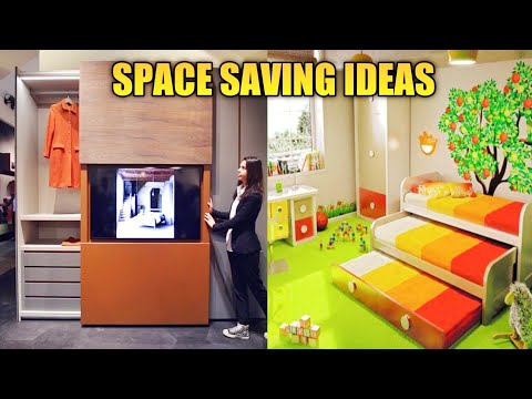 CREATIVE SPACE SAVING SOLUTIONS: Space Saving Furniture Ideas 2020 | Multifunctional Furniture