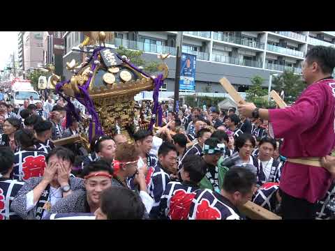 20240922町田天満宮町内渡し神輿渡御