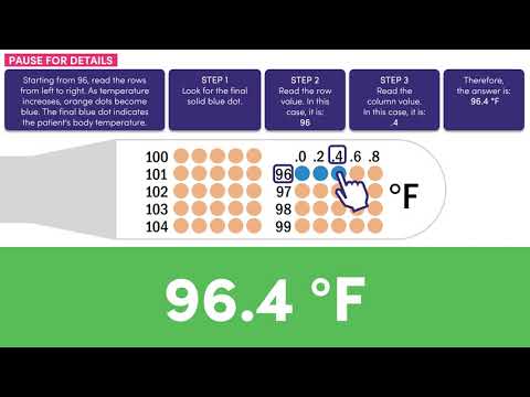 SkillsDrills Video Quiz - Disposable Thermometer