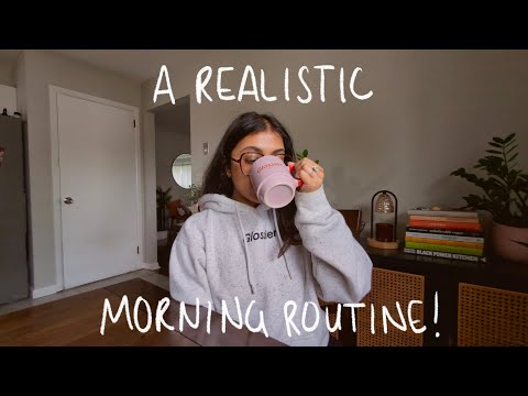 REALISTIC SLOW LIVING | a slow morning routine vlog