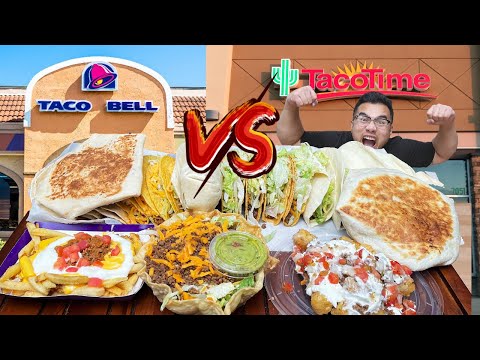 TACO BELL vs TACO TIME - Who Has The Better Taco