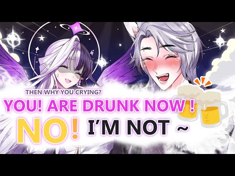 [ENG SUB] Eileen Real Girlfriend are Drunk too much! She can't stop Crying and Laughing 🍻😂