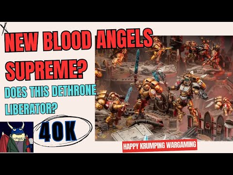 WOW, this NEW Blood Angels army does not need Oath of Moment.  What else does it do!? 40k