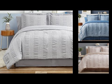 Bedsure Comforter Set & Features (8 Piece)