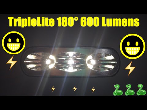 TripleLite 180° 600 Lumens