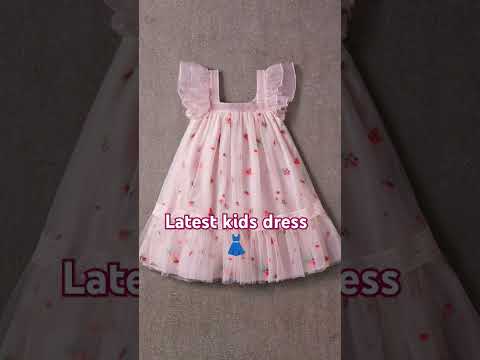 Latest kids frocks 2024👗 #shortvideo #dresstoimpress #shorts #kidsdress #latest2024 #music