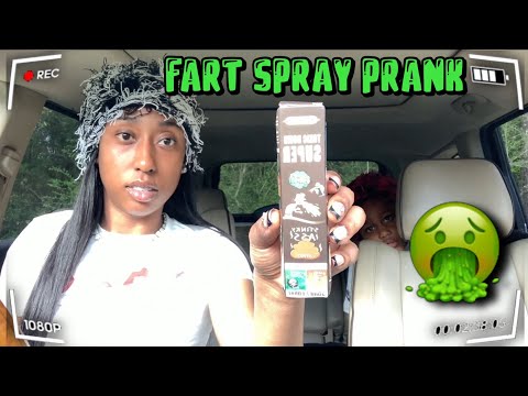 VLOG | FART SPRAY PRANK 🤢