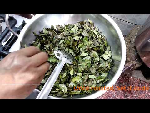 Karuveppilai Podi | Curry leaves powder | Kalyani Kitchen#40