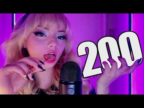 ASMR 200 Triggers in 2 Hours (changes every 36 seconds)