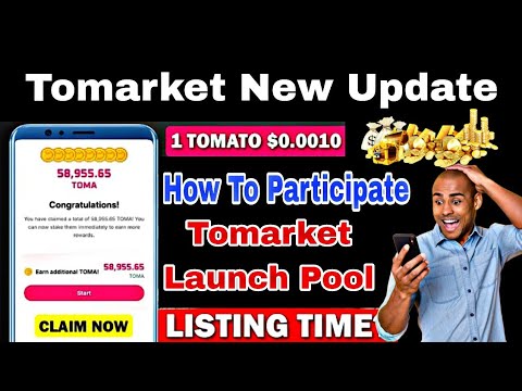 Tomarket New Update | Tomarket Launcgpool | Tomarket listing Date